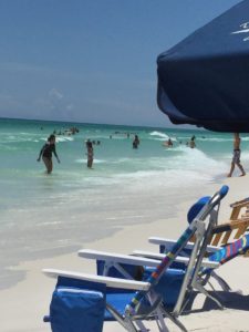 Beachcombing in Destin