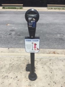 Coins for a Cause Meter at Destin Commons