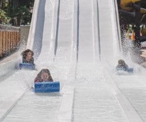 water slide