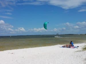 Kite Surfer at Okaloosa Island